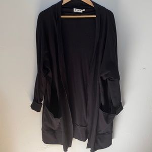Pact cotton cardigan black L/XL